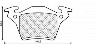 MAGNETI MARELLI 430216171263 -  Комплект тормозных колодок, дисковый тормоз